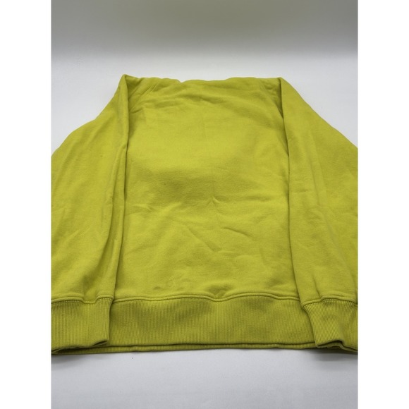 The North Face Womens Pullover Hoodie Sweatshirt Chartreuse Yellow Large - Picture 6 of 8